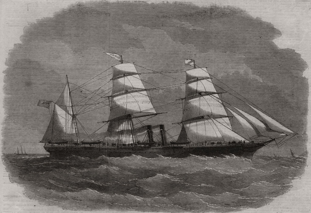 The North German Lloyd's new steamship